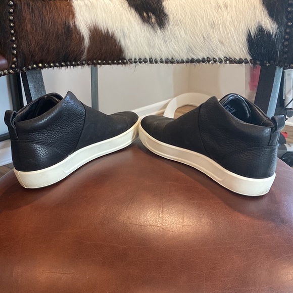 black ECCO Soft 8 band low-top sneakers - Picture 5 of 7